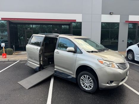 Used Wheelchair Van For Sale: 2017 Toyota Sienna XLE Wheelchair Accessible Van For Sale with a VMI Northstar on it. VIN: 5TDYZ3DC3HS796931