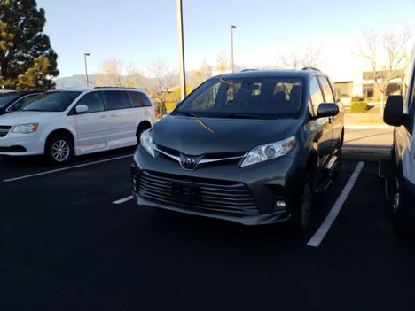 Used Wheelchair Van For Sale: 2019 Toyota Sienna XLE Wheelchair Accessible Van For Sale with a VMI Northstar on it. VIN: 5TDYZ3DC5KS002650