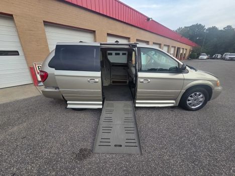 Used Wheelchair Van For Sale: 2005 Chrysler Town & Country Limited Minivan 4D Wheelchair Accessible Van For Sale with a  on it. VIN: 2C4GP64L35R551716