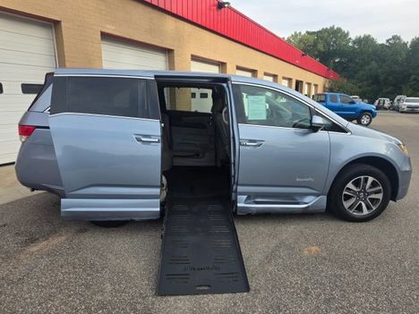 Used Wheelchair Van For Sale: 2014 Honda Odyssey Touring Minivan 4D Wheelchair Accessible Van For Sale with a  on it. VIN: 5FNRL5H9XEB084965
