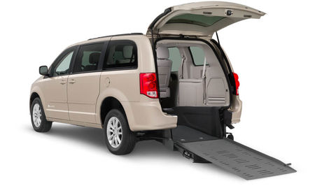 Used Wheelchair Van For Sale: 2019 Dodge Caravan SXT Wheelchair Accessible Van For Sale with a Triple S Mobility - Manual Rear Entry Dodge on it. VIN: 2C4RDGCG0KR745028