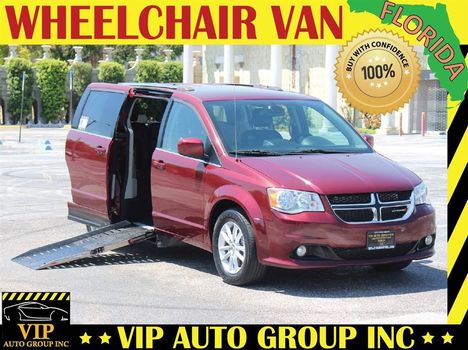 Used Wheelchair Van For Sale: 2019 Dodge Grand Caravan SXT Wheelchair Accessible Van For Sale with a  on it. VIN: 2C4RDGCG7KR580658
