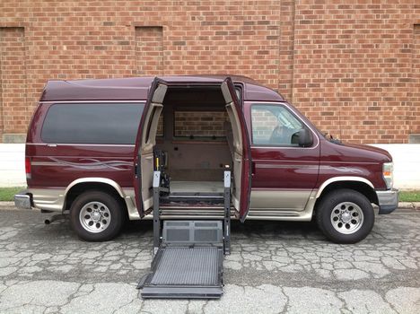 Used Wheelchair Van For Sale: 2010 Ford Ford E-150 Wheelchair Accessible Van For Sale with a  on it. VIN: 1FTNE1EL9ADA03666