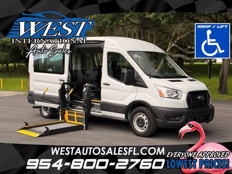 Used Wheelchair Van For Sale: 2020 Ford T-350 XL w/Medium Roof Van 3D Wheelchair Accessible Van For Sale with a  on it. VIN: 1FDAX2C89LKB11647